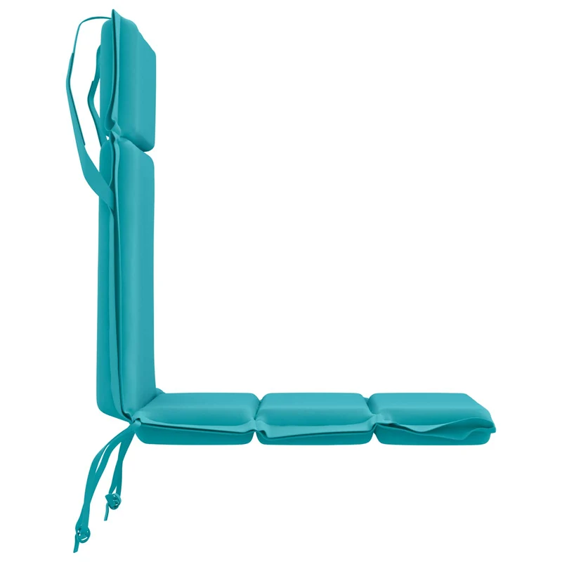 Low Back Chair Cushion GEMERT 6 pcs 100% Polyester Turquoise