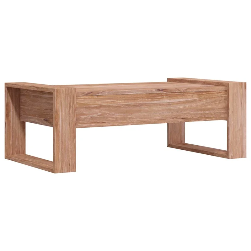 287892 vidaXL Coffee Table 110x60x40 cm Solid Teak Wood