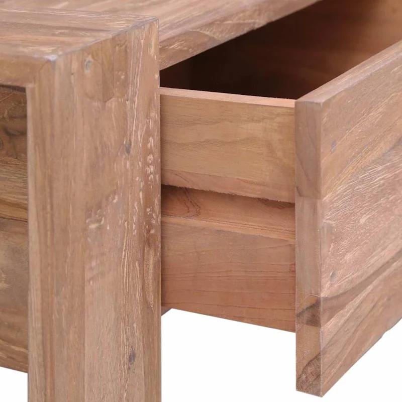 287892 vidaXL Coffee Table 110x60x40 cm Solid Teak Wood