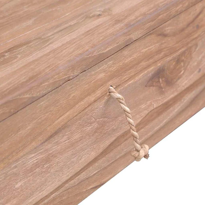 287892 vidaXL Coffee Table 110x60x40 cm Solid Teak Wood