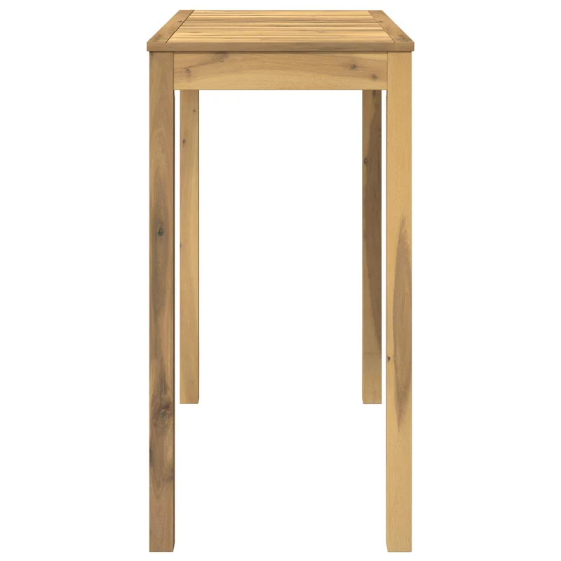 Garden Bar Table Whitewash 108.5 x 55 x 105 cm