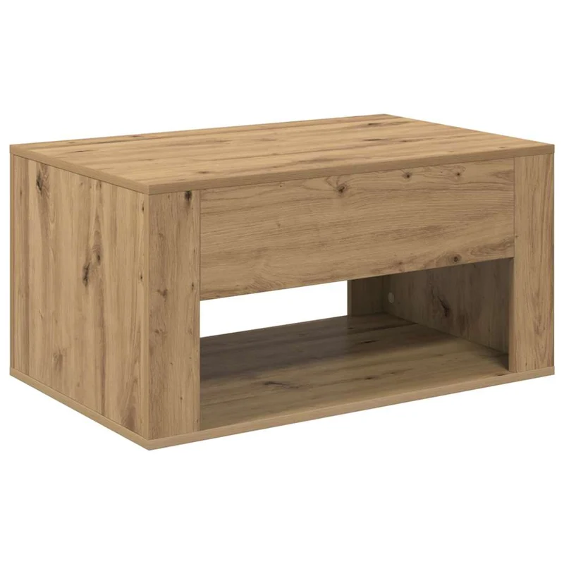 Coffee Table Artisan Oak 80 x 50 x 40 cm Engineered Wood