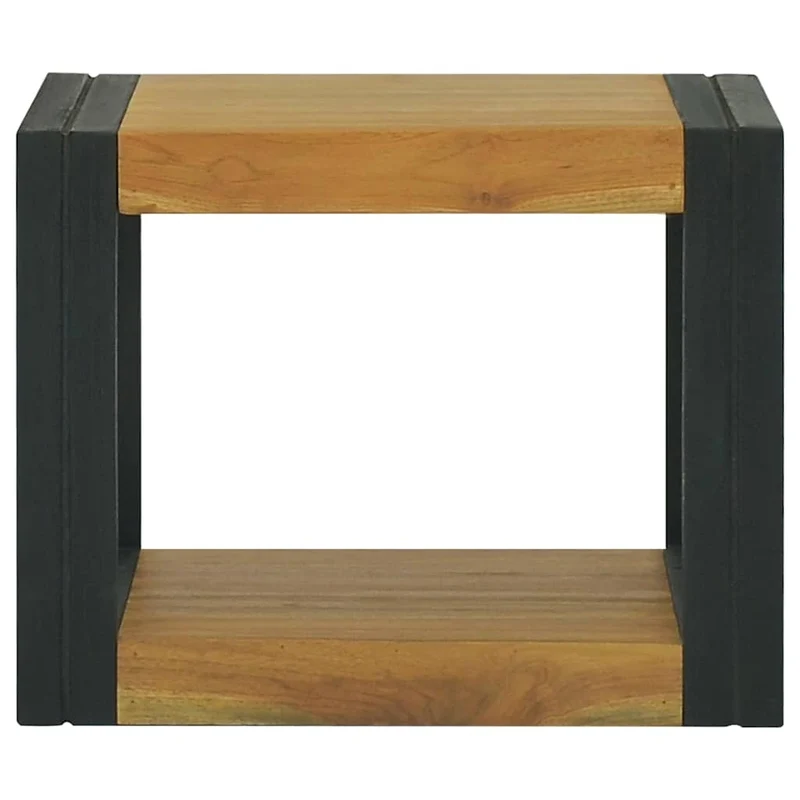 338229 vidaXL Wall-mounted Bathroom Cabinet 45x45x35 cm Solid Wood Teak