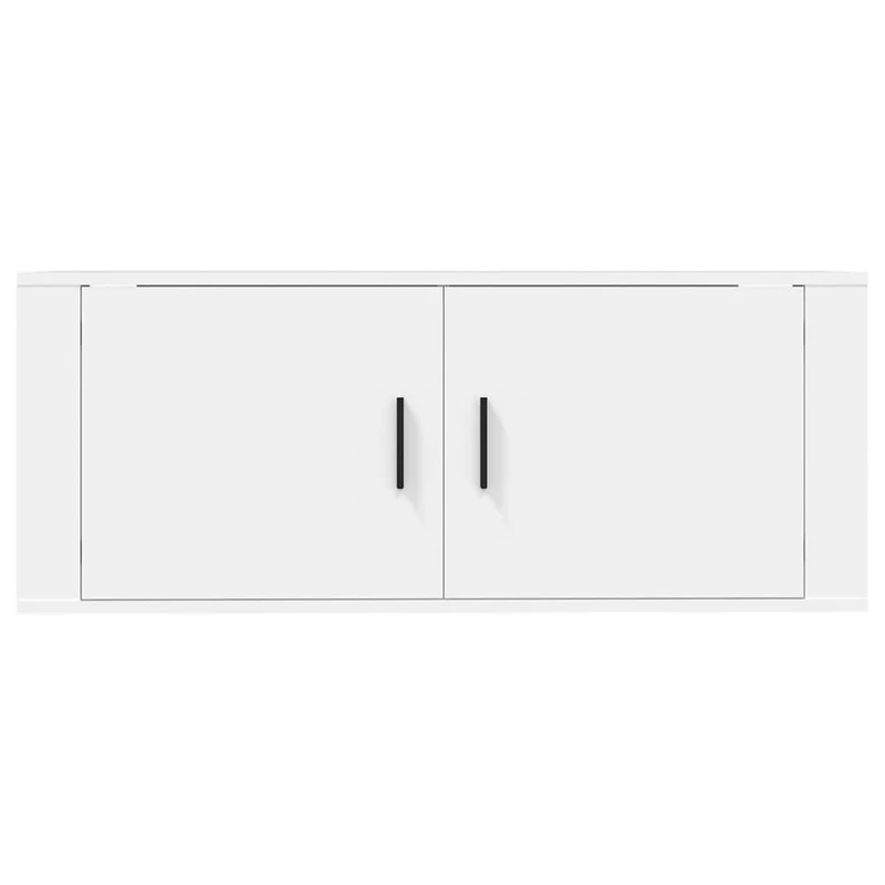 Wall Mounted TV Cabinet White 100x34,5x40 cm
