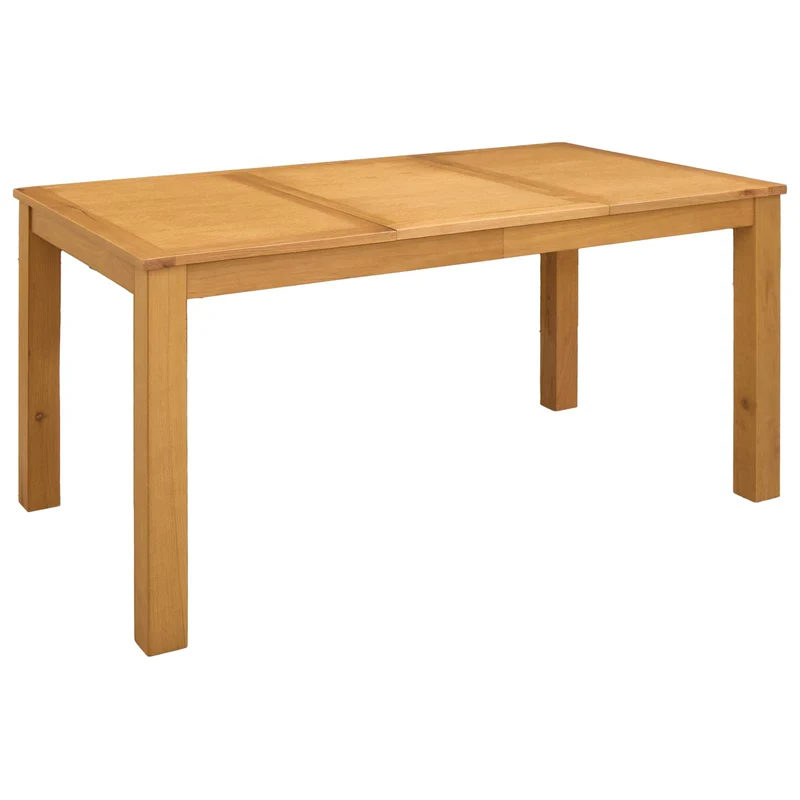 Dining Table 150 x 85 x 75 cm Solid Oak Wood Natural