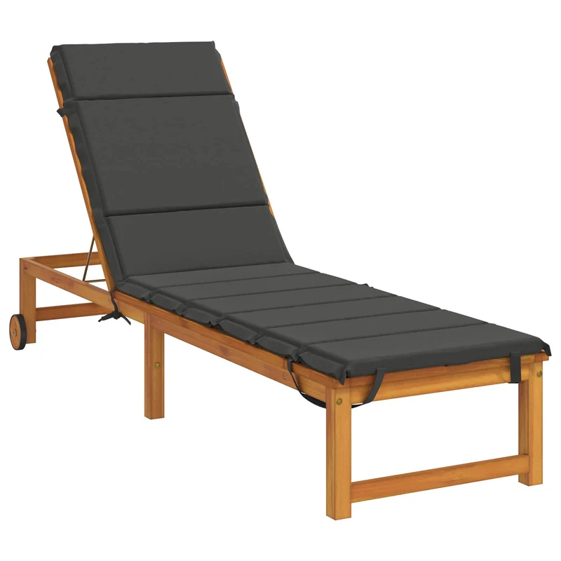 Sunlounger Cushion GEMERT 100% Polyester Anthracite