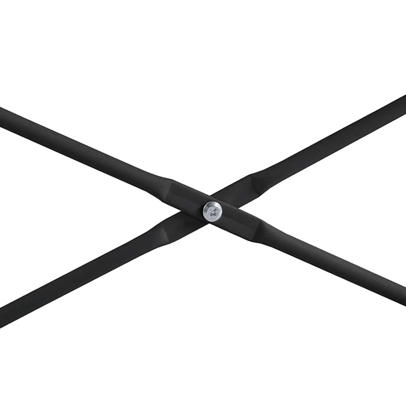 30208 vidaXL Computer Desk Black 110x60x70 cm Engineered Wood