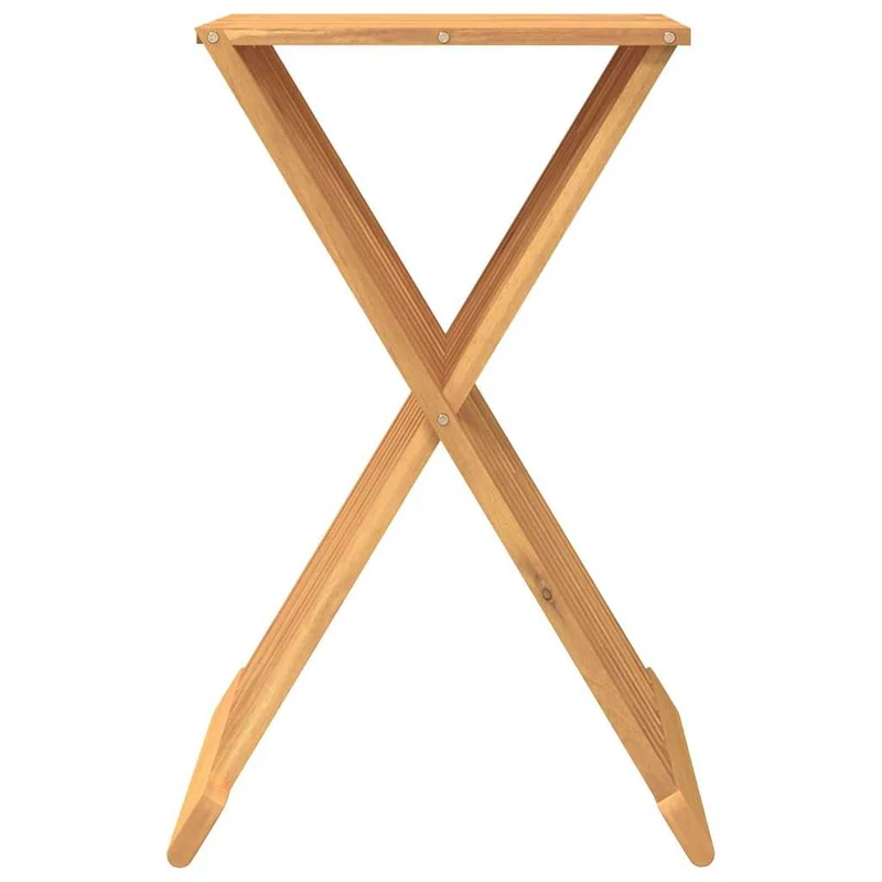 Folding Stool 40x32,5x70 cm Solid Wood Teak