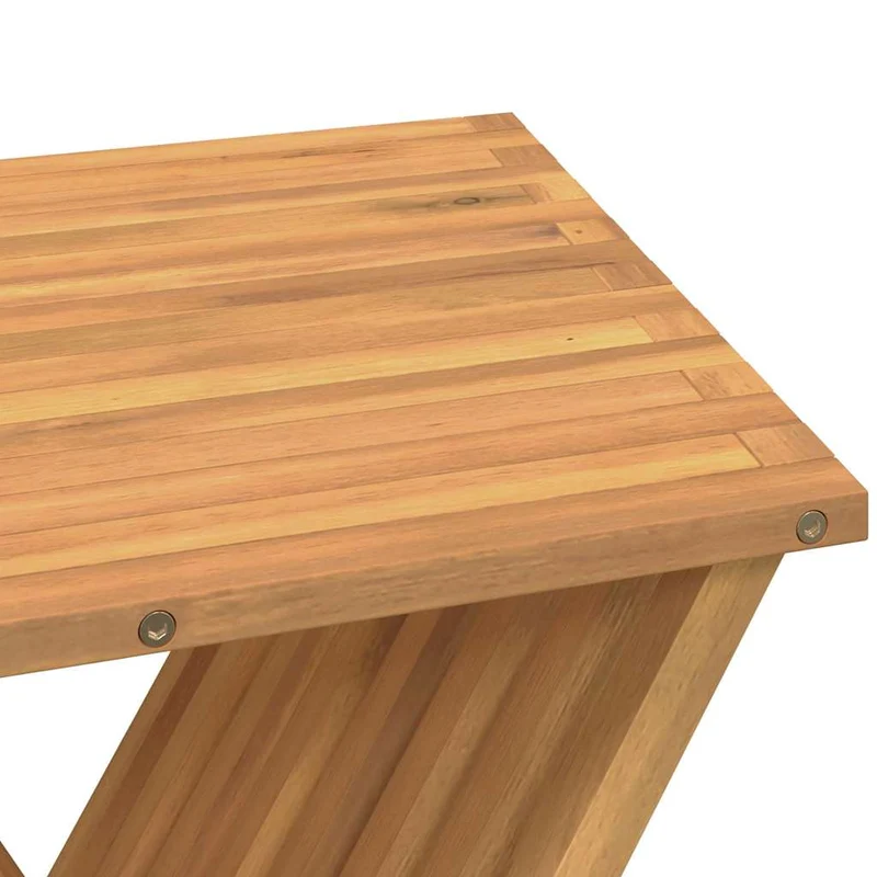 Folding Stool 40x32,5x70 cm Solid Wood Teak