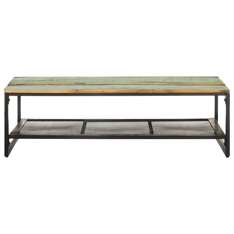 Coffee Table 110x60x35 cm Solid Reclaimed Wood