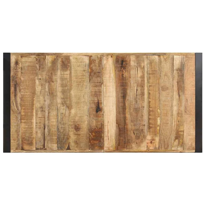 Coffee Table 140x70x40 cm Rough Mango Wood