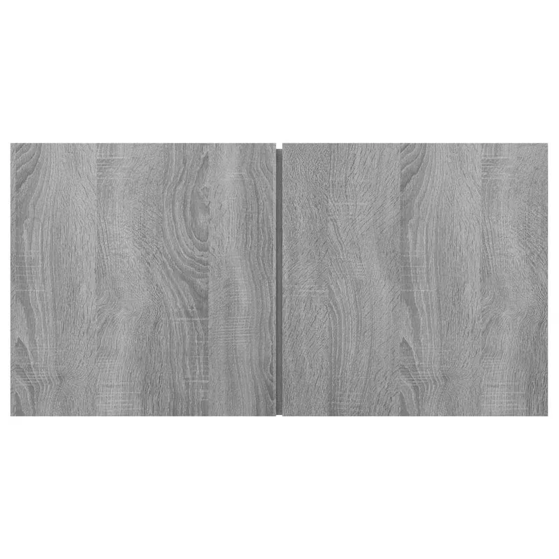 Hanging TV Cabinet Grey Sonoma 2 pcs 60x30x30 cm Engineered Wood