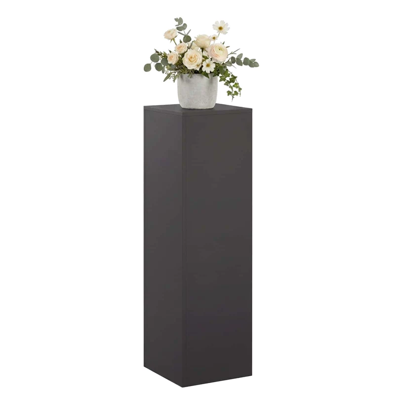Plant Stand Black 30 x 30 x 100 cm Steel