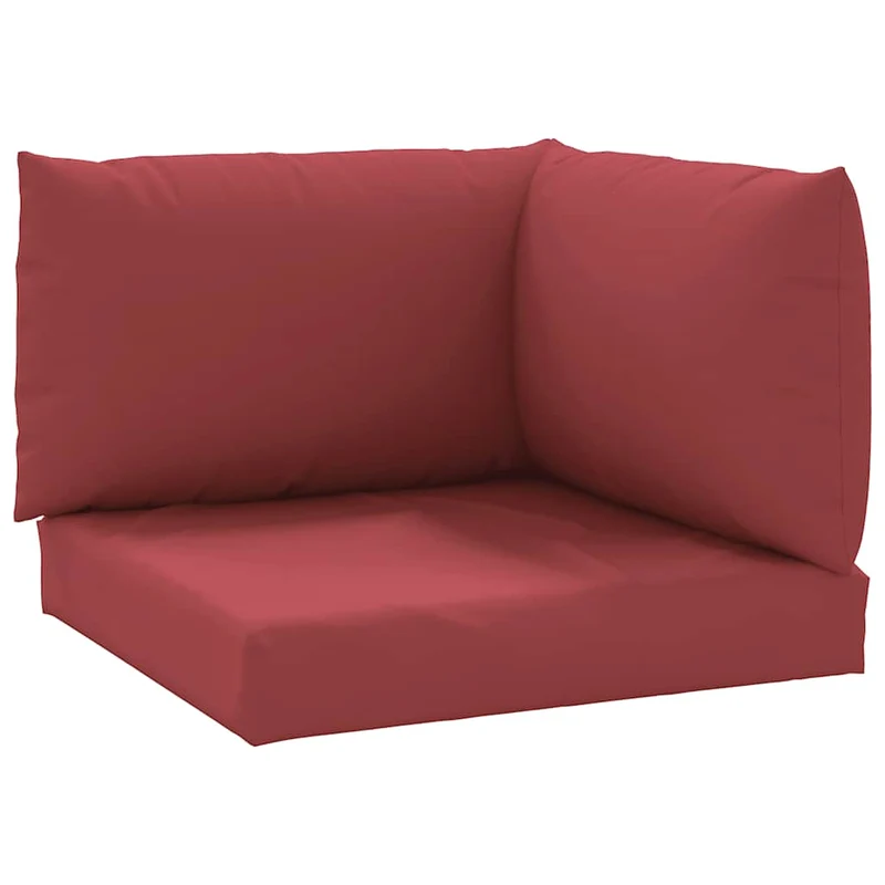 Pallet Cushions 3 pcs Wine Red Oxford Fabric