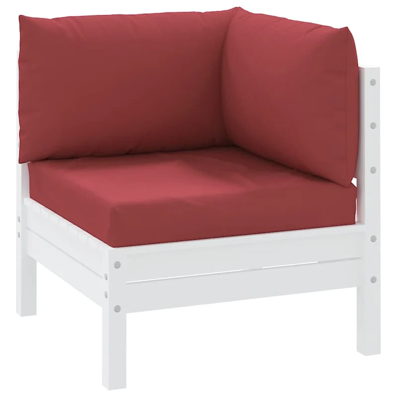 Pallet Cushions 3 pcs Wine Red Oxford Fabric