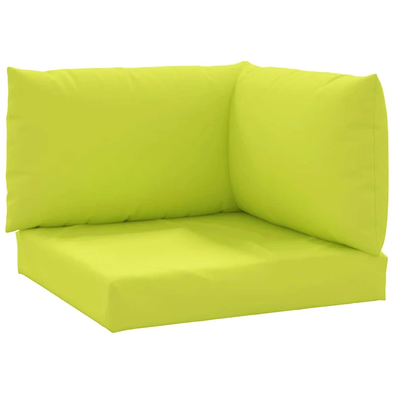 Pallet Cushions 3 pcs Bright Green Oxford Fabric