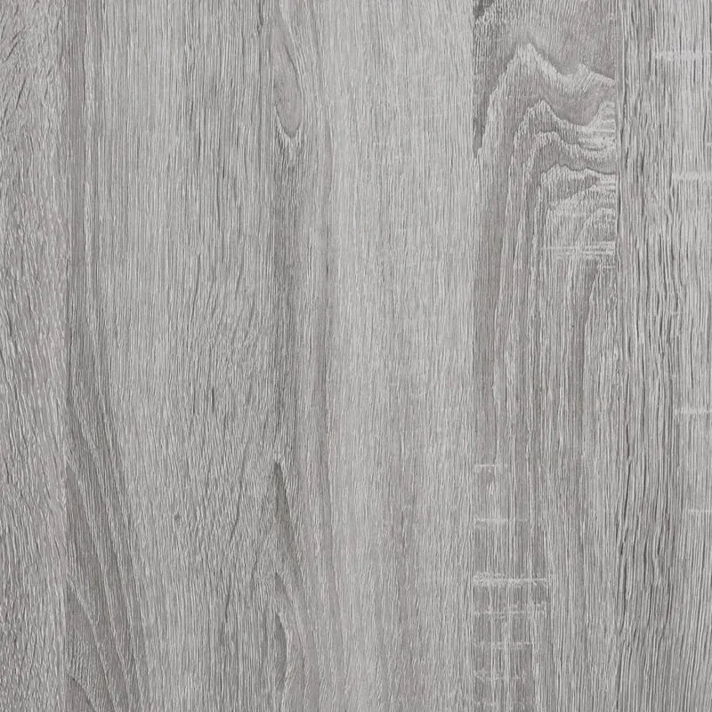 Storage Bench Grey Sonoma 82x42x46 cm Engineered Wood