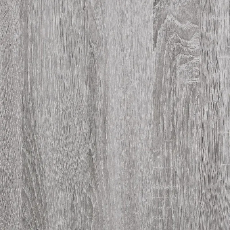 Console Table Grey Sonoma 180x23x75 cm Engineered Wood