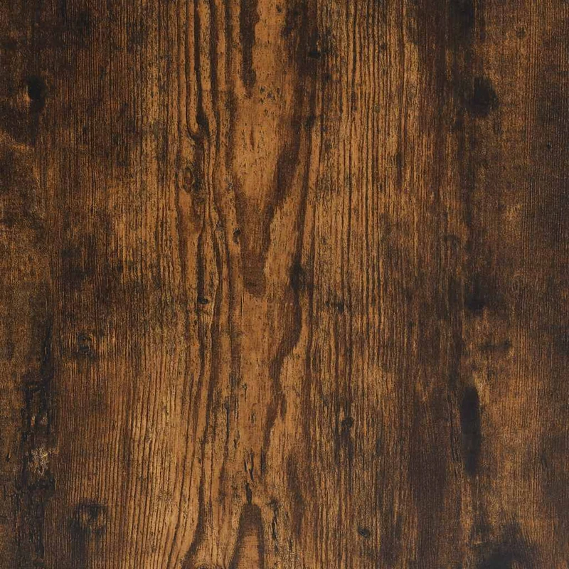 Wardrobe with Drawers Smoked Oak 89x39x184,5 cm Engineered Wood