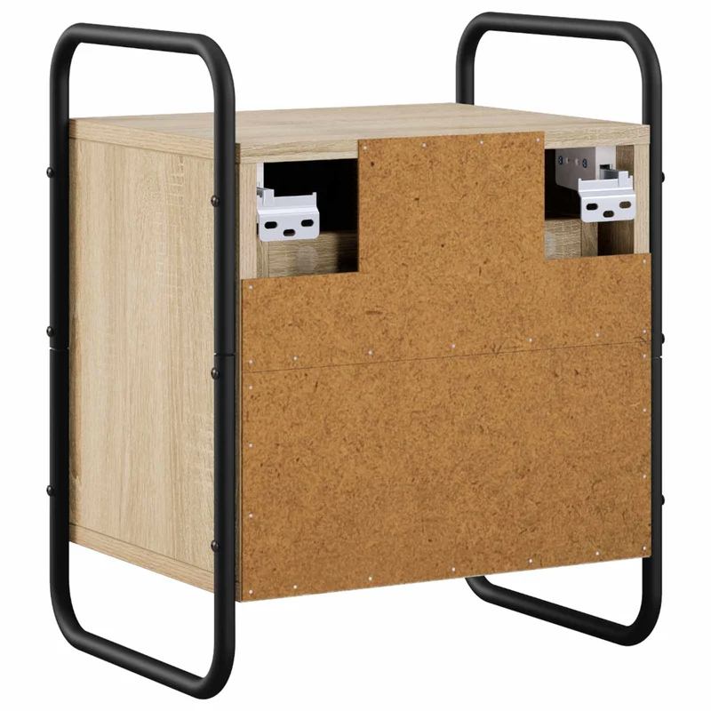 Hanging Bedside Cabinet Sonoma Oak 40 x 30 x 50 cm