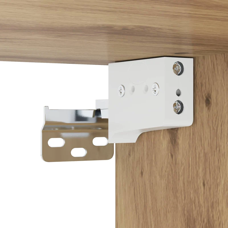 Hanging Bedside Cabinet Artisan Oak 40 x 30 x 50 cm