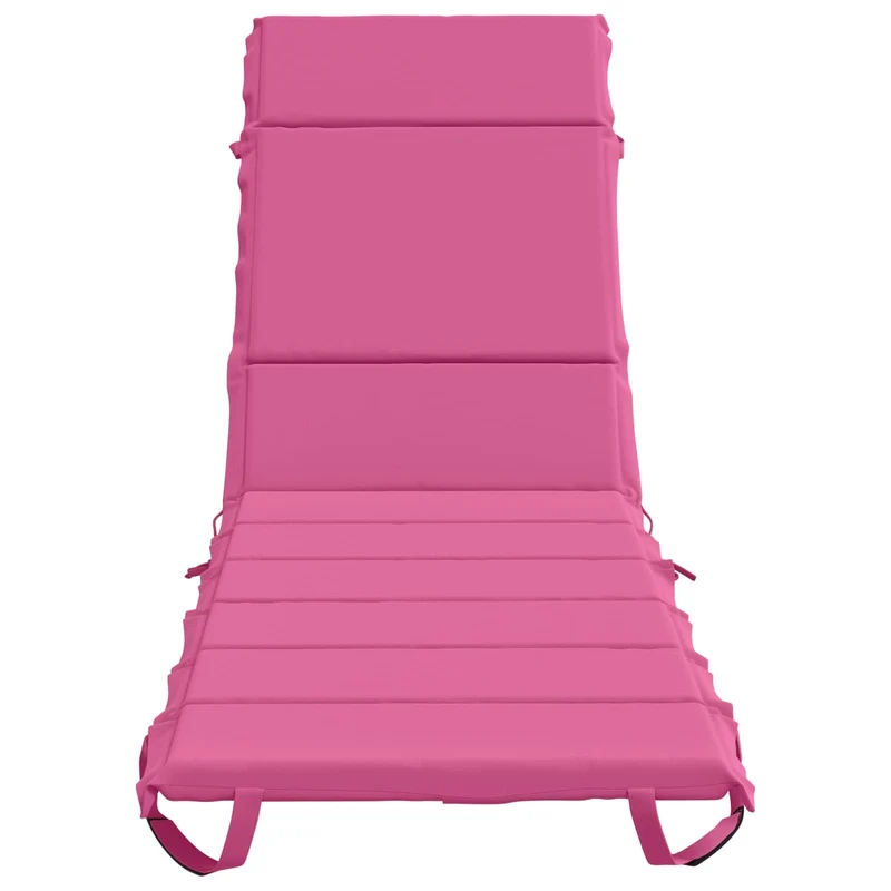 Sunlounger Cushion GEMERT 100% Polyester Pink 200 x 60 x 3 cm