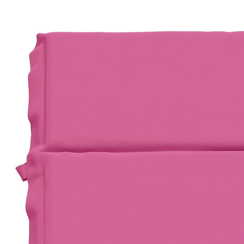 Sunlounger Cushion GEMERT 100% Polyester Pink 200 x 60 x 3 cm