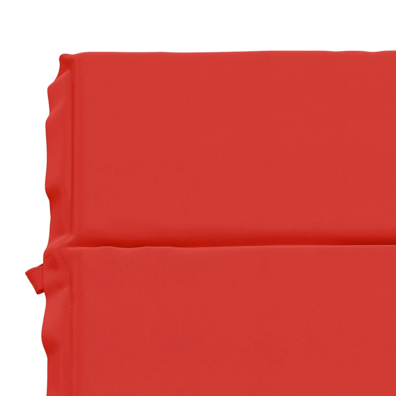 Sunlounger Cushion GEMERT 100% Polyester Red 200 x 60 x 3 cm