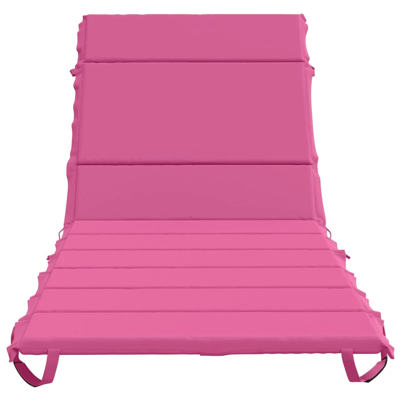 Sunlounger Cushion GEMERT 100% Polyester Pink 200 x 70 x 3 cm