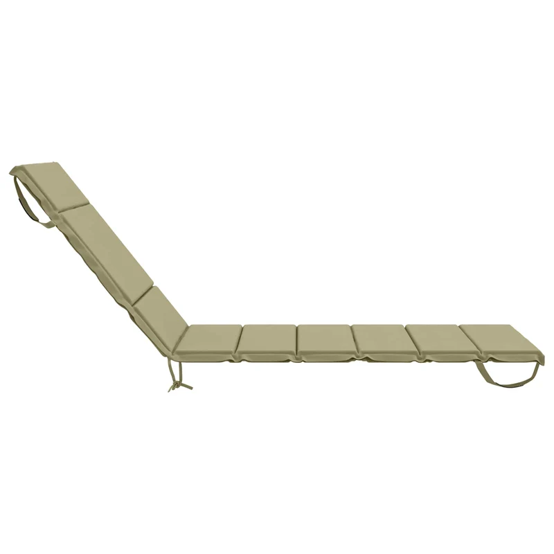 Sunlounger Cushion GEMERT 100% Polyester Light Green