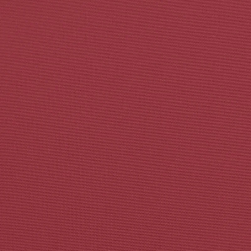 Pallet Cushion Wine Red 80x40x12 cm Fabric