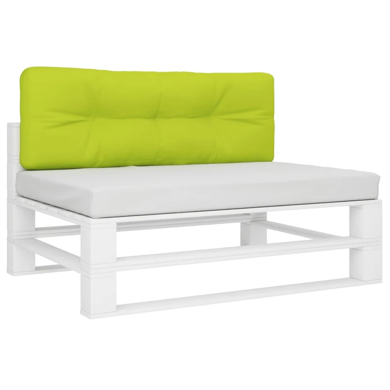 Pallet Cushion Bright Green 120x40x12 cm Fabric