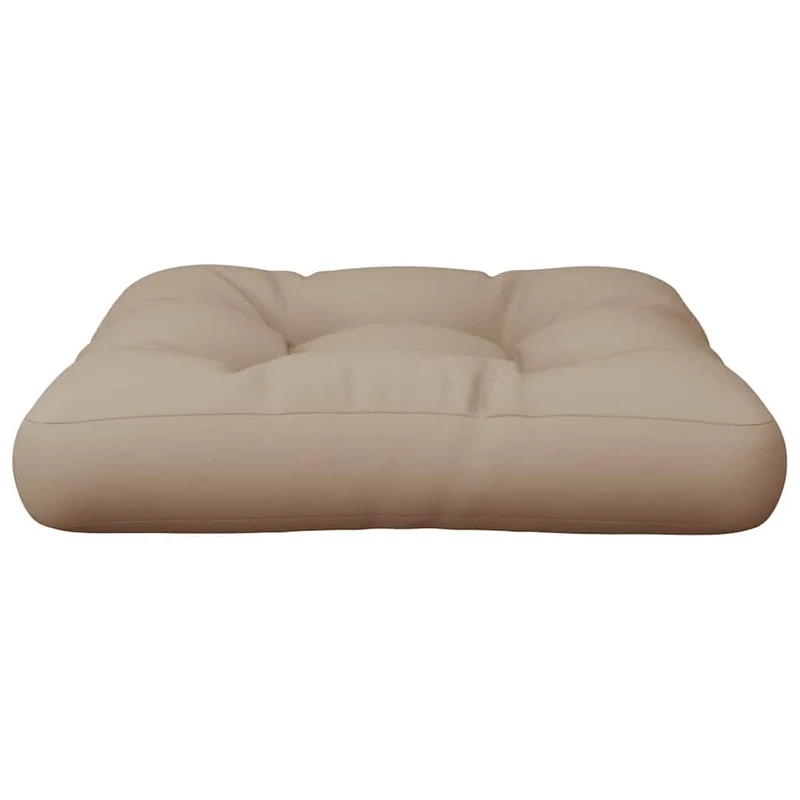 Pallet Cushion Taupe 60x61.5x10 cm Fabric