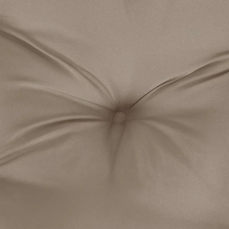 Pallet Cushion Taupe 60x61.5x10 cm Fabric