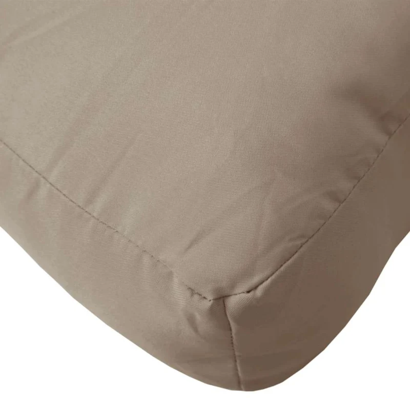 Pallet Cushion Taupe 60x61.5x10 cm Fabric