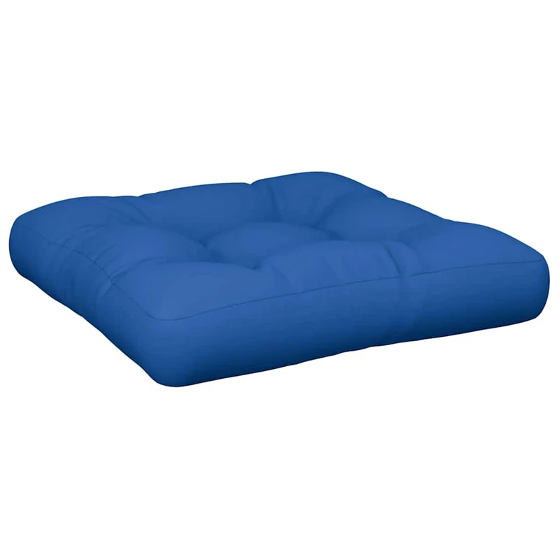 Pallet Cushion Blue 58x58x10 cm Fabric