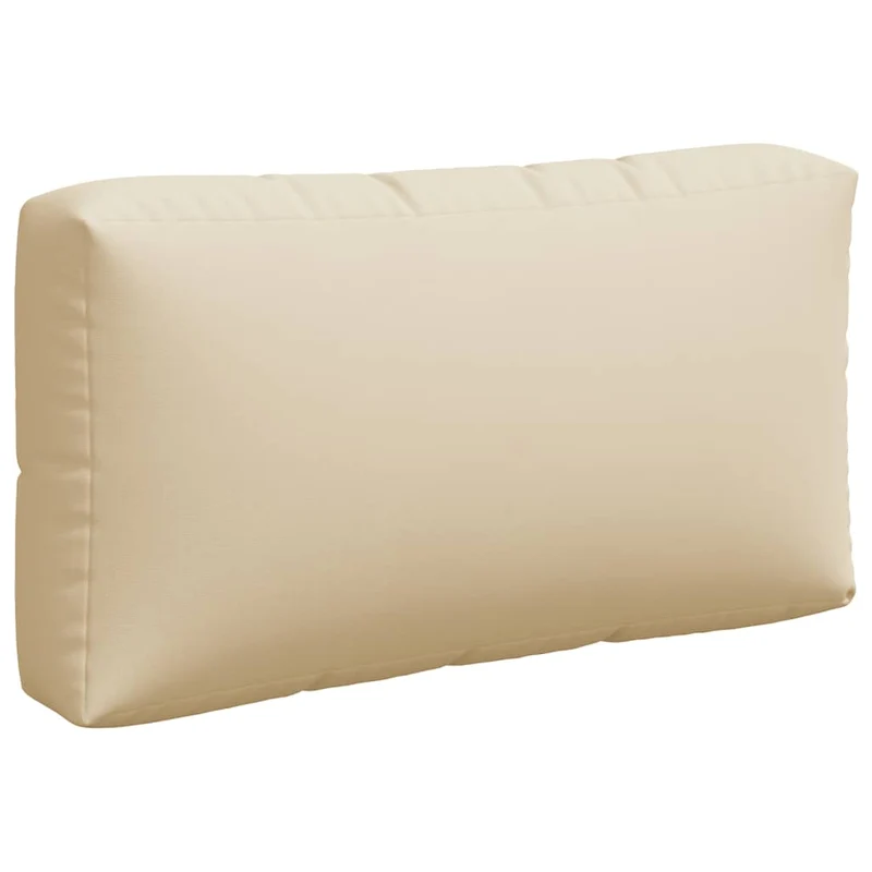 Pallet Cushions 3 pcs Beige Fabric