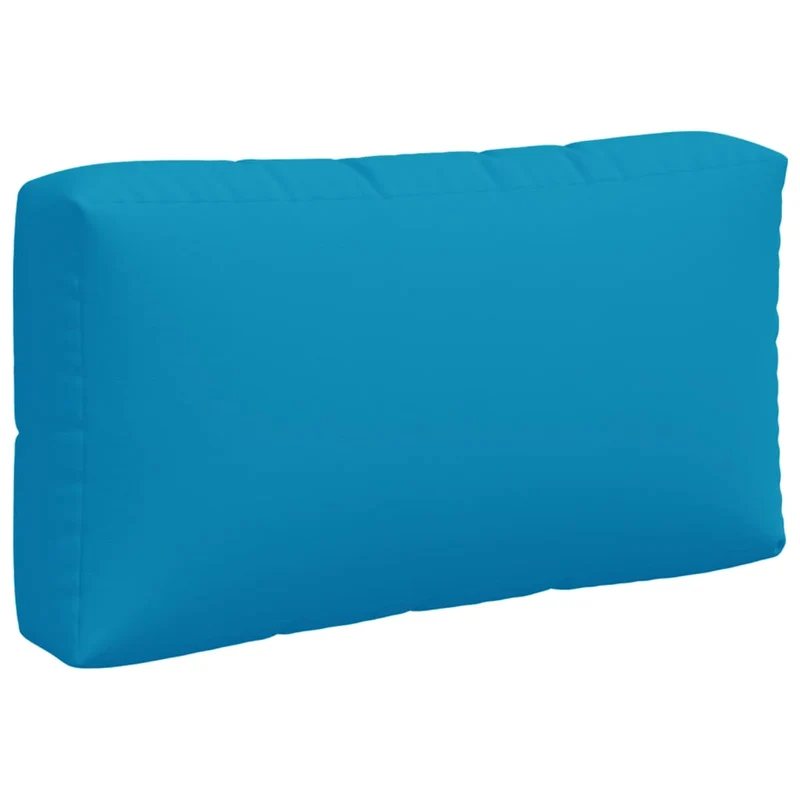 Pallet Cushions 3 pcs Light Blue Fabric