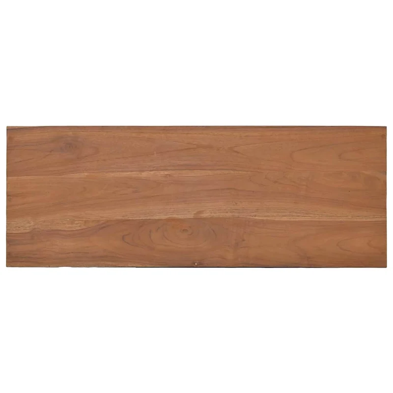 326135 vidaXL Console Table 80x30x80 cm Solid Teak Wood
