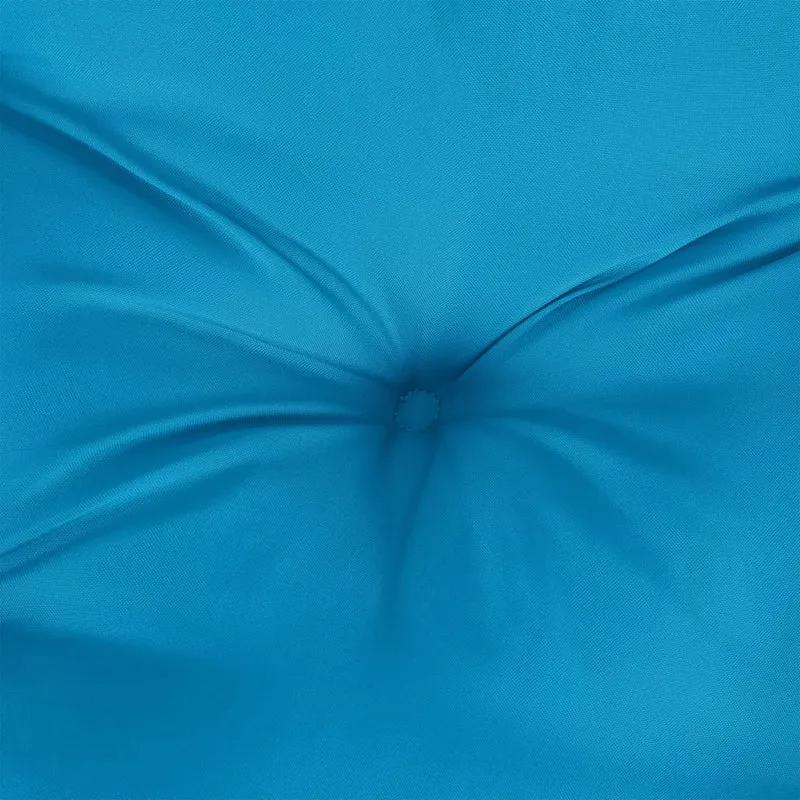 Round Cushion Light Blue Ø 100 x11 cm Oxford Fabric