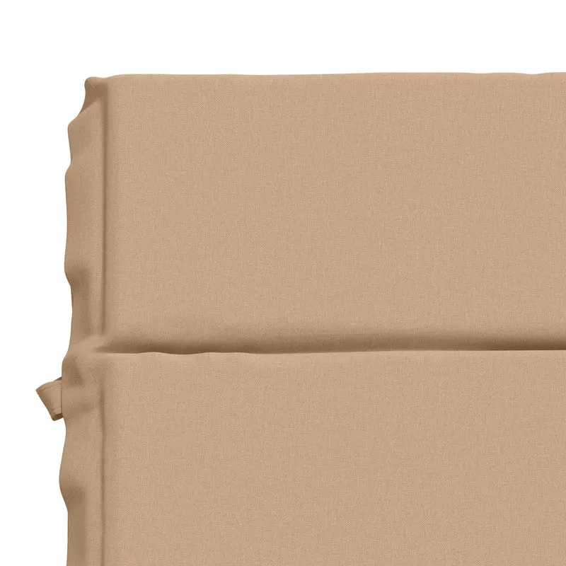 Sunlounger Cushion GEMERT 100% Polyester Sand 200 x 50 x 3 cm