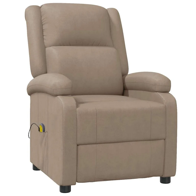 Massage Chair Cappuccino Faux Leather