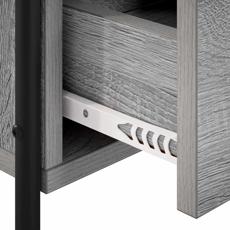 Hanging Bedside Cabinet Grey Sonoma 40 x 30 x 50 cm