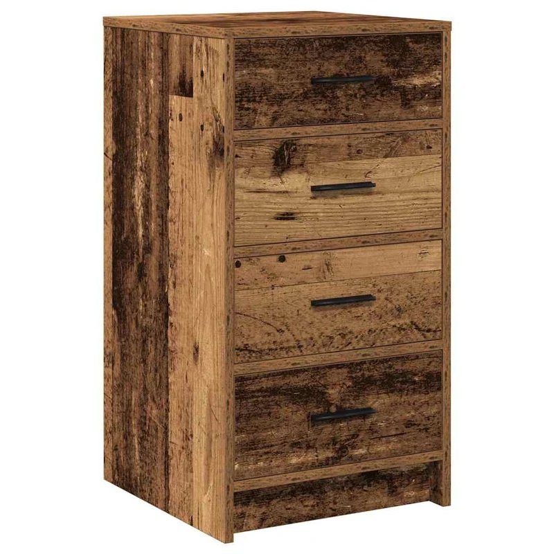 Dressing Table 3 pcs Brown 40 x 41 x 135 cm Engineered Wood