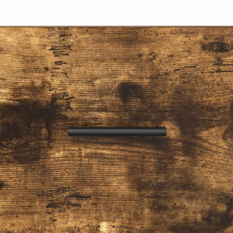 Hanging Bedside Cabinet Smoked Oak 40 x 30 x 50 cm