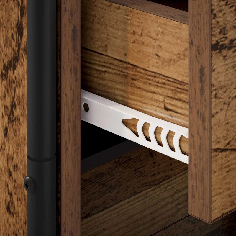 Hanging Bedside Cabinet Old Wood 40 x 30 x 50 cm