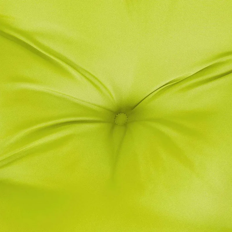 Pallet Cushions 3 pcs Bright Green Fabric