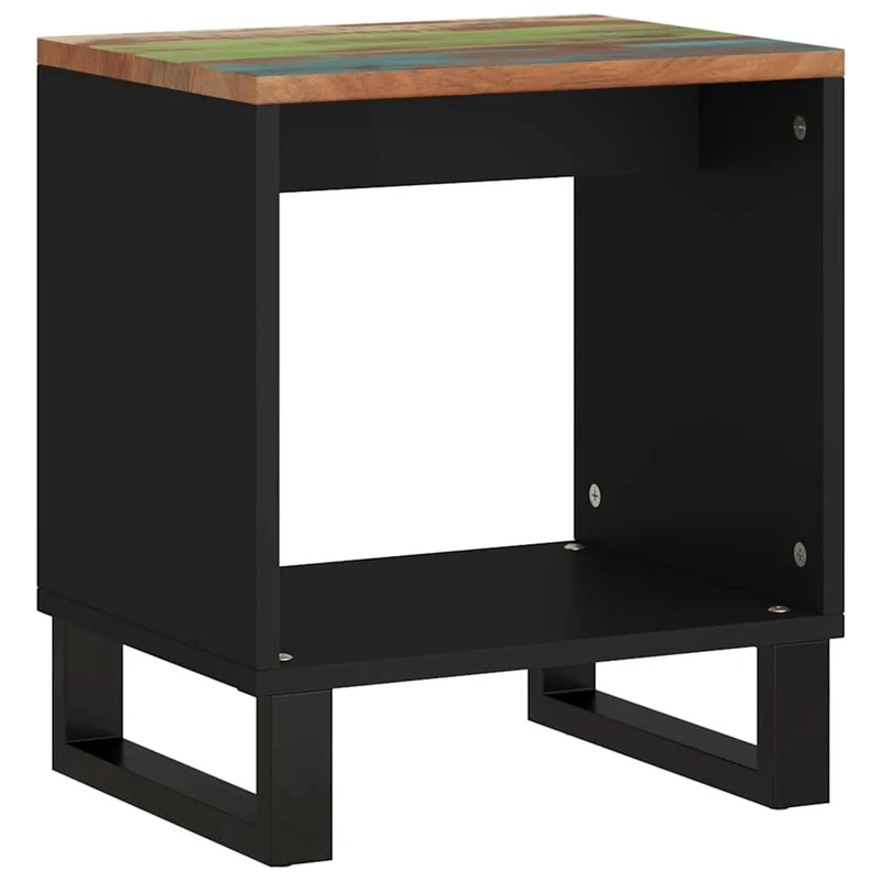 Coffee Table 40x31x46 cm Solid Wood Reclaimed&Engineered Wood