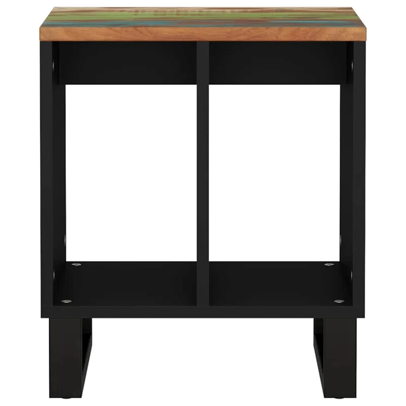 Side Table 40x31x46 cm Solid Wood Reclaimed&Engineered Wood