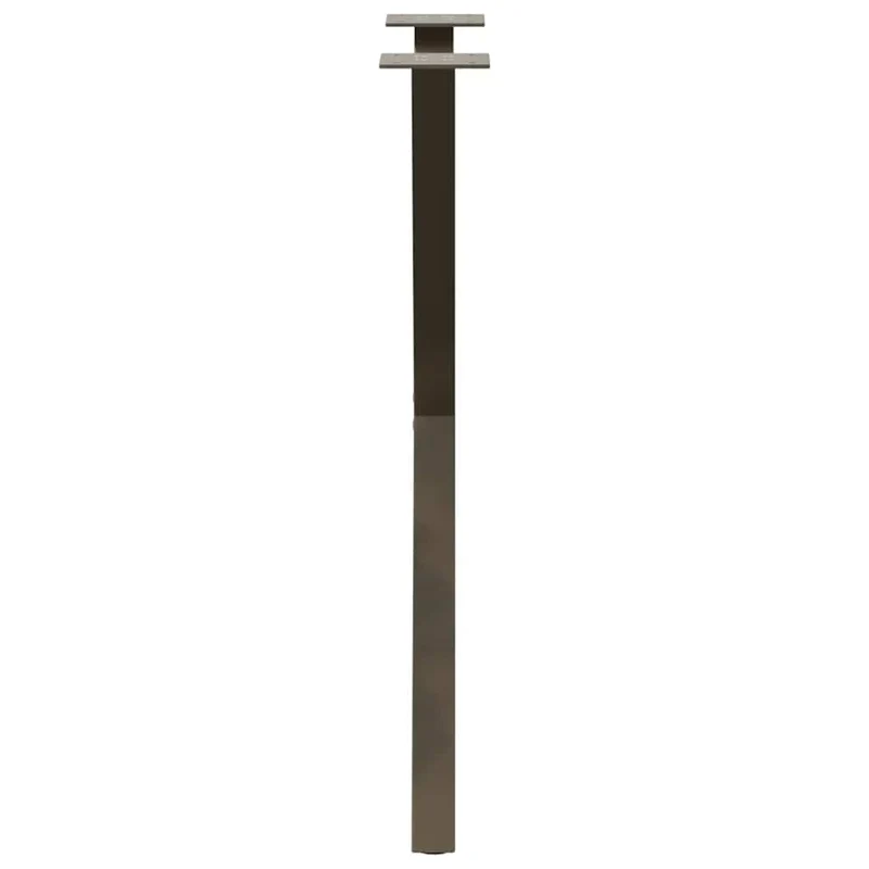 Dining Table Legs X-Shaped 2 pcs Natural Steel 57x(72-73) cm Steel